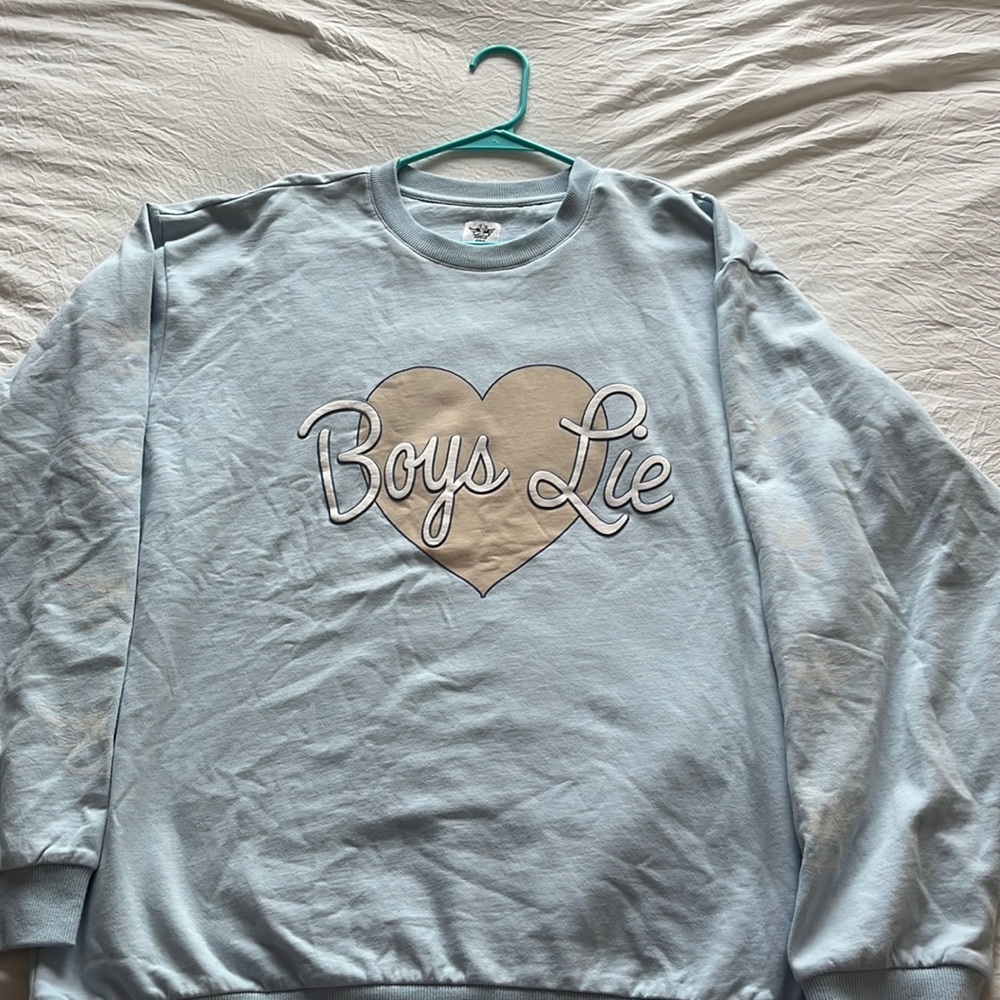 boys lie crewneck